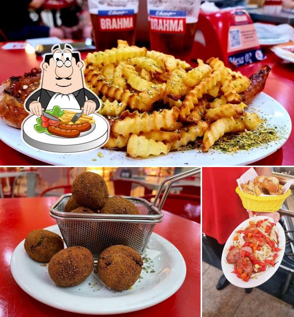 Comida em Quiosque Chopp Brahma Praiamar Santos