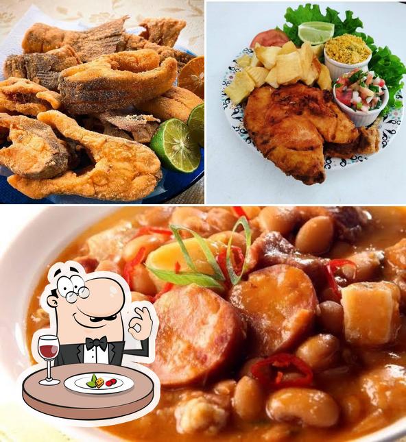 Comida em Amarelinho’s Restaurante e Petiscaria