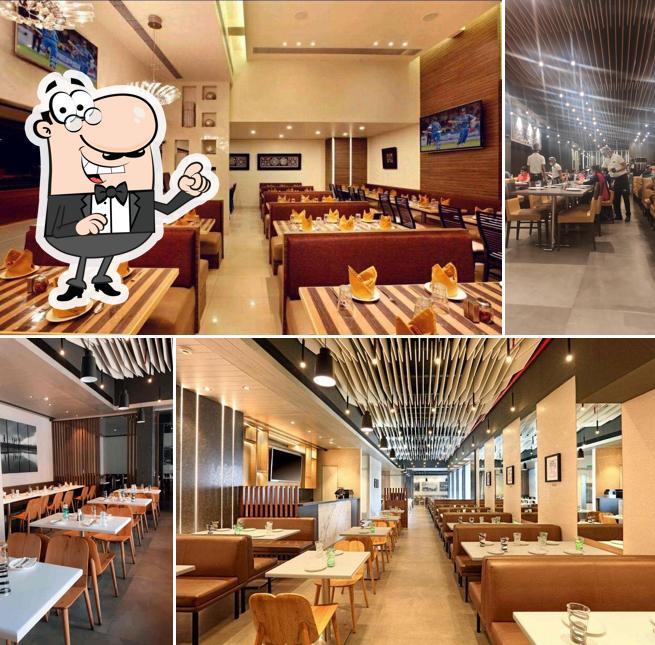 The interior of Cream Centre Chowpatty