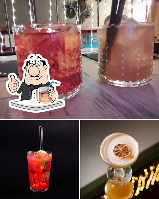 Prenditi un drink dal menu