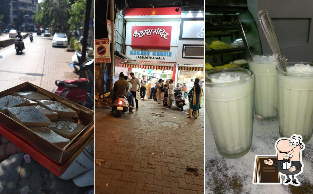 The exterior of Kailash Mandir Lassi And Sweets