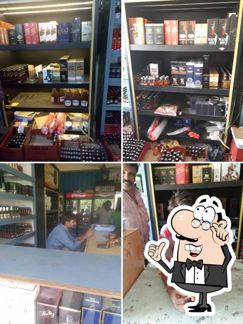 The interior of RAMYA WINES Chirala