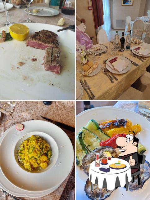 Piatto di formaggi al Hotel Ristorante La Ruota