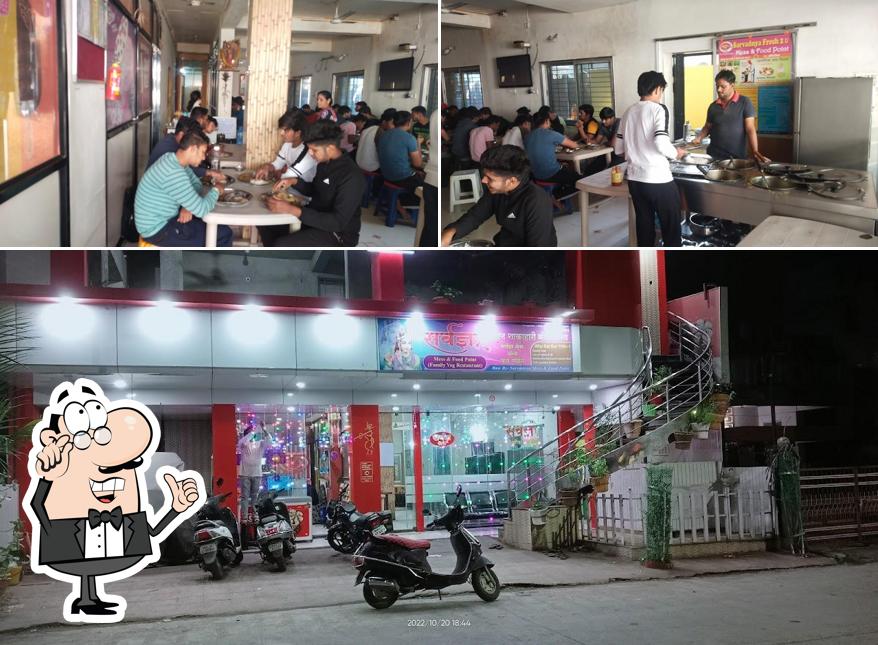 The image of interior and exterior at Sarvadnya Mess & Food Point(Family Veg Restaurant)