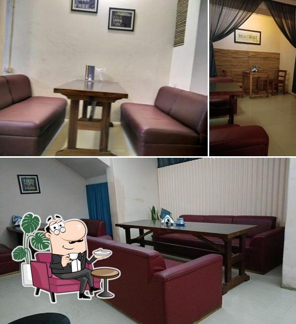 The interior of Shabal Restaurant