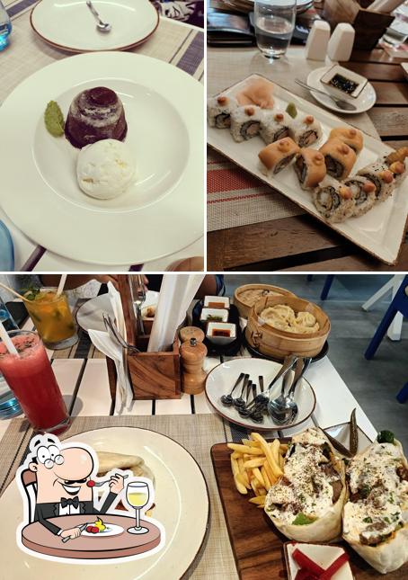 Food at Sunga & Sparta