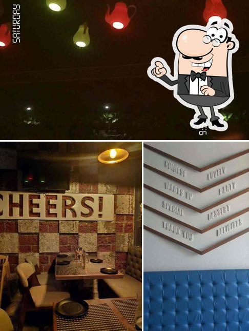 Among different things one can find exterior and dining table at The - Dining Space & Bar