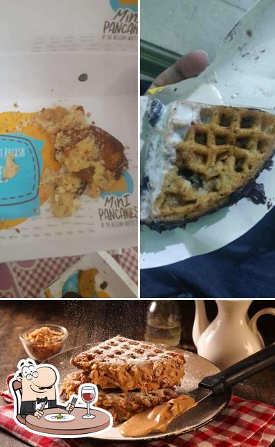 Food at The Belgian Waffle Co