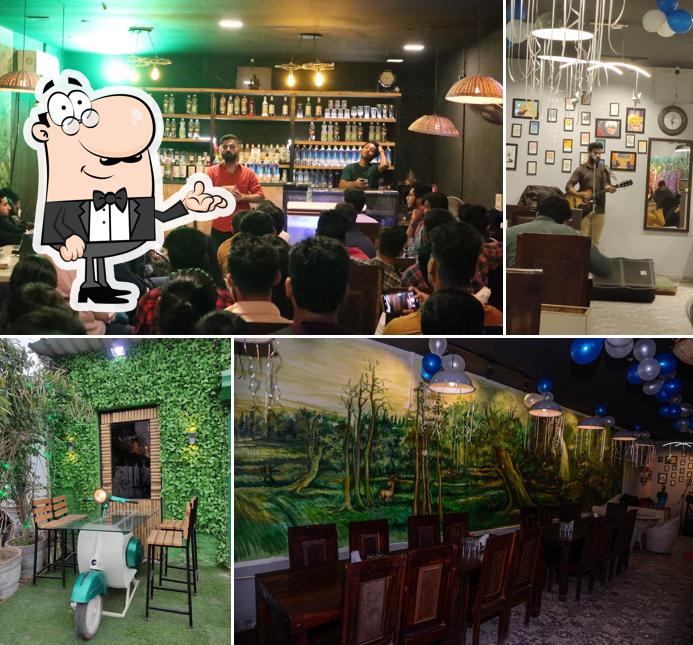 The interior of The Green View