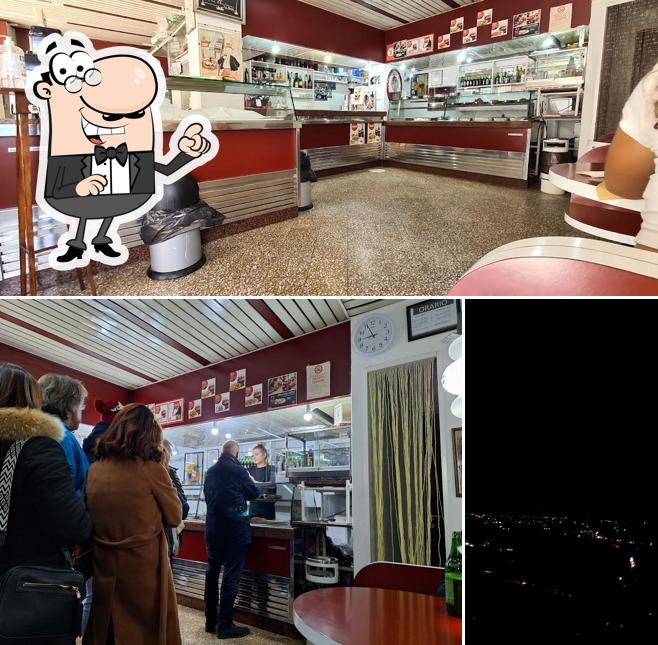 Dai un’occhiata alla foto che mostra la interni e esterno di Rosticceria Poldo
