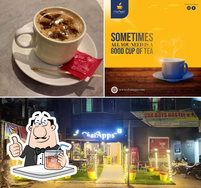 The photo of Arya Food’s drink and exterior