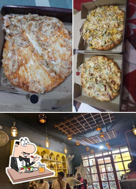 The restaurant's food and beverage