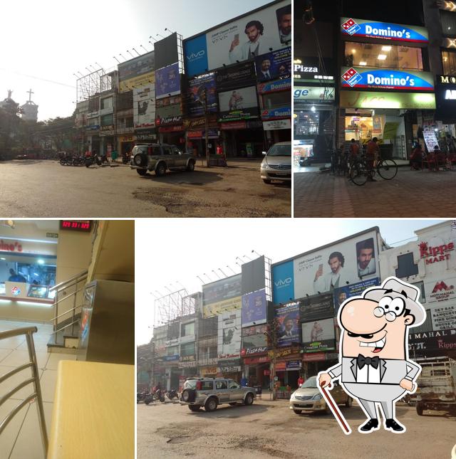 The exterior of Domino's Pizza Sarabha Nagar, Ludhiana