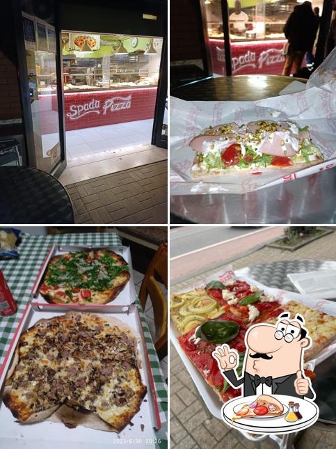 A Forno Spada Pizza, puoi prenderti una bella pizza