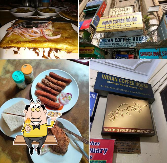 Get seafood at Indian Coffee House