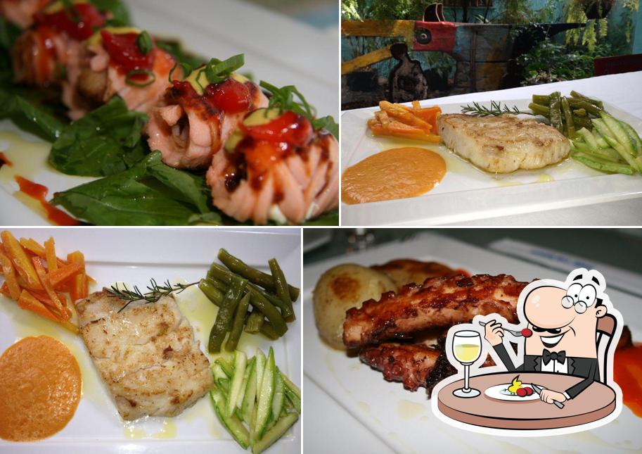 Comida em Mar na Boca