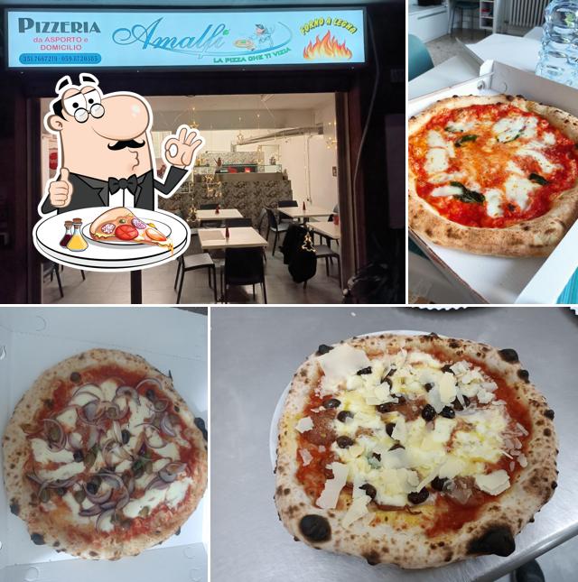 Ordina tra le molte varianti di pizza