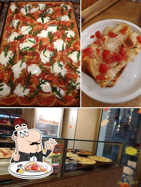 Scegli una pizza a Pizzeria Focacceria