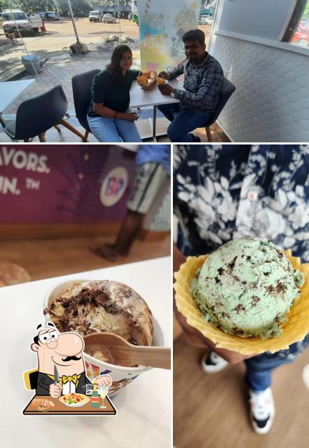 The picture of food and exterior at Baskin Robbins - Chilika Dhaba