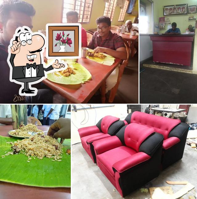The interior of Gowri Restaurant