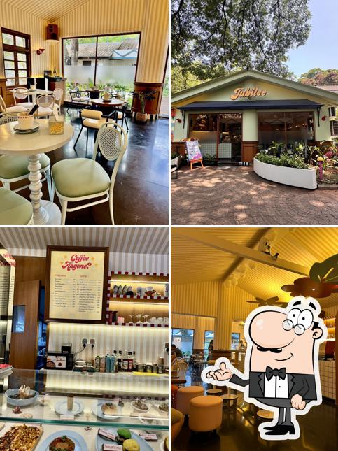The interior of Jubilee cafe Pune