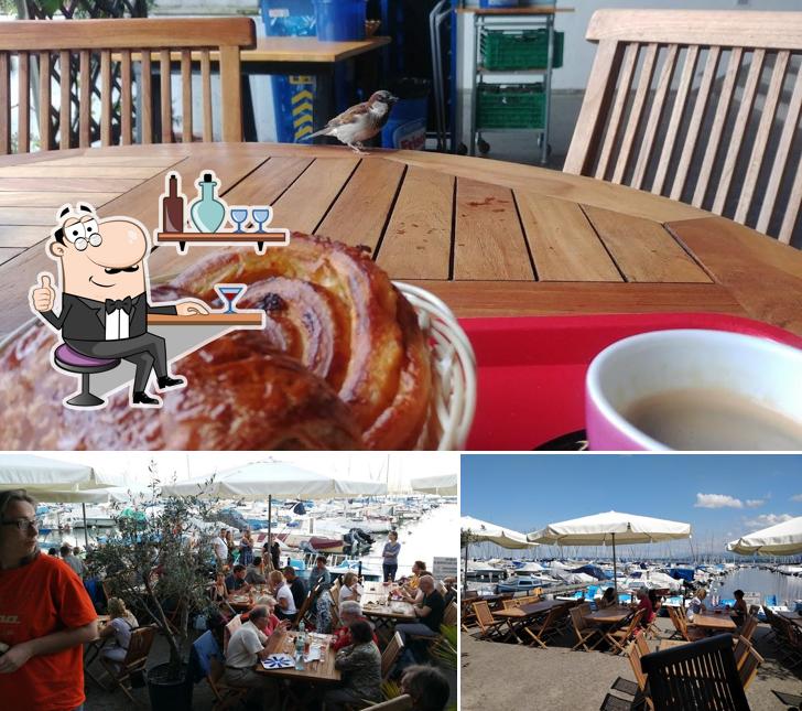 Gli interni di La Buvette du Port Choiseul