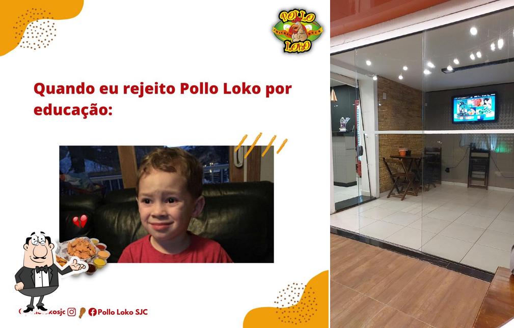 O interior do Pollo Loko SJC - Unidade Centro e Oeste
