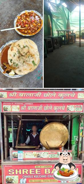 Chana masala at Shree Balaji Chole Kulche