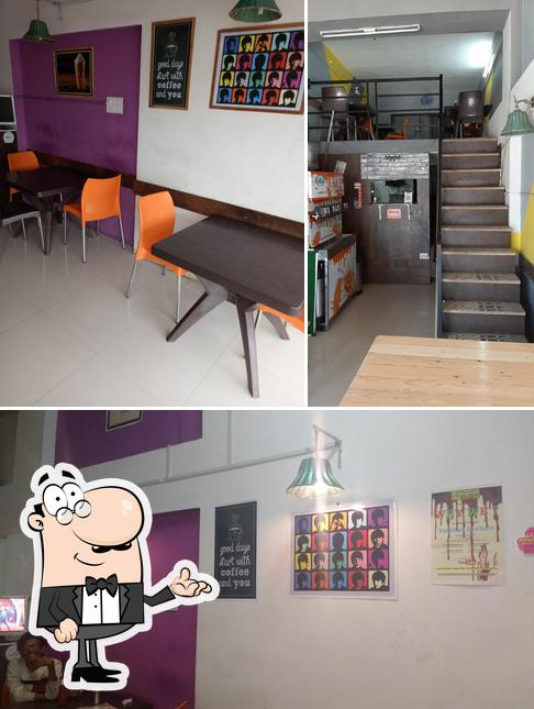 The interior of THE BEATLES CAFE