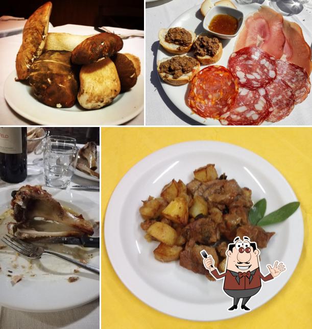 Cibo al Ristorante Lago Giardino