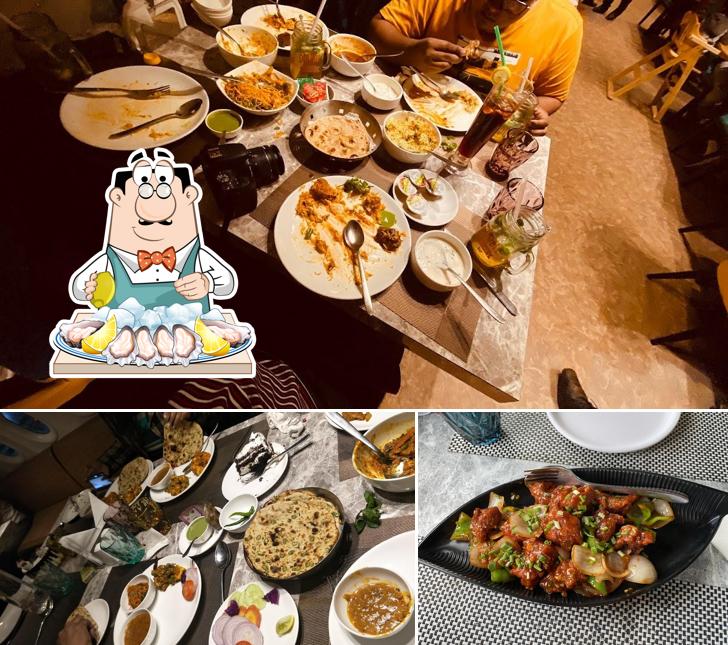 Oysters at Aerodine Restaurant