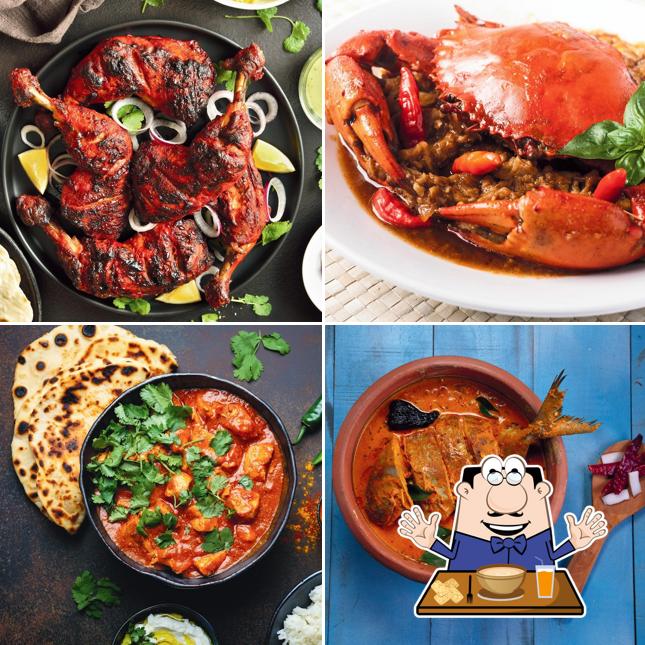 Food at Coconut Lagoon Family Restaurant