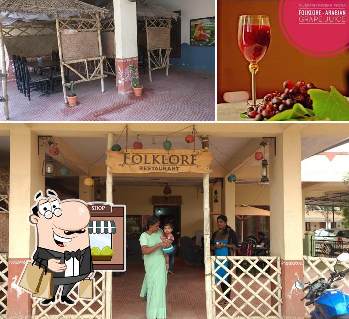 Enjoy the view at the outside area of Folklore Restaurant