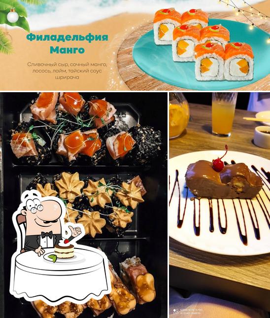 Fuji propose une éventail de plats sucrés