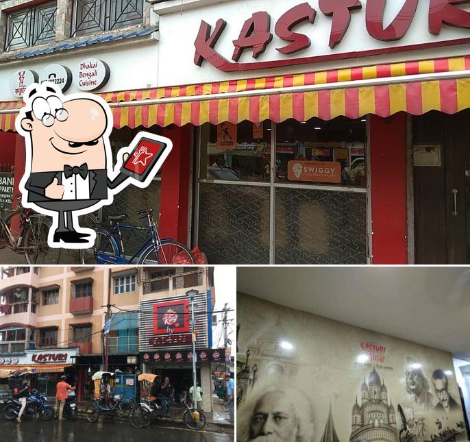 The exterior of Kasturi Restaurant