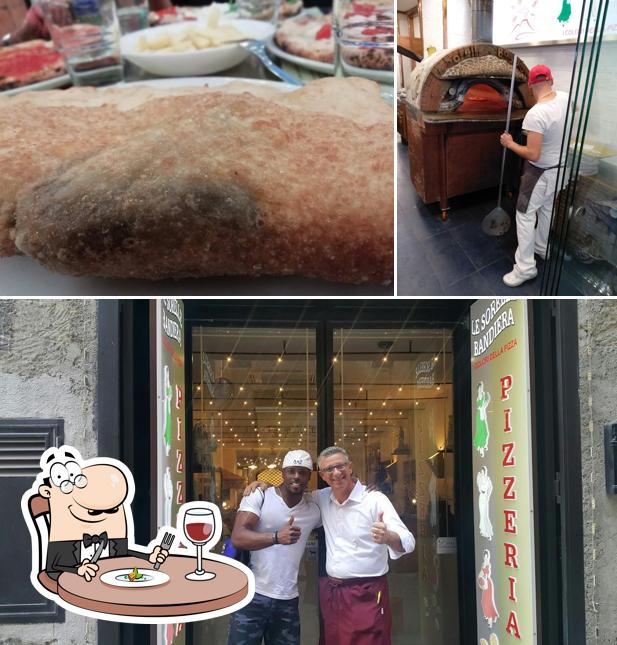 Cibo al Le Sorelle Bandiera