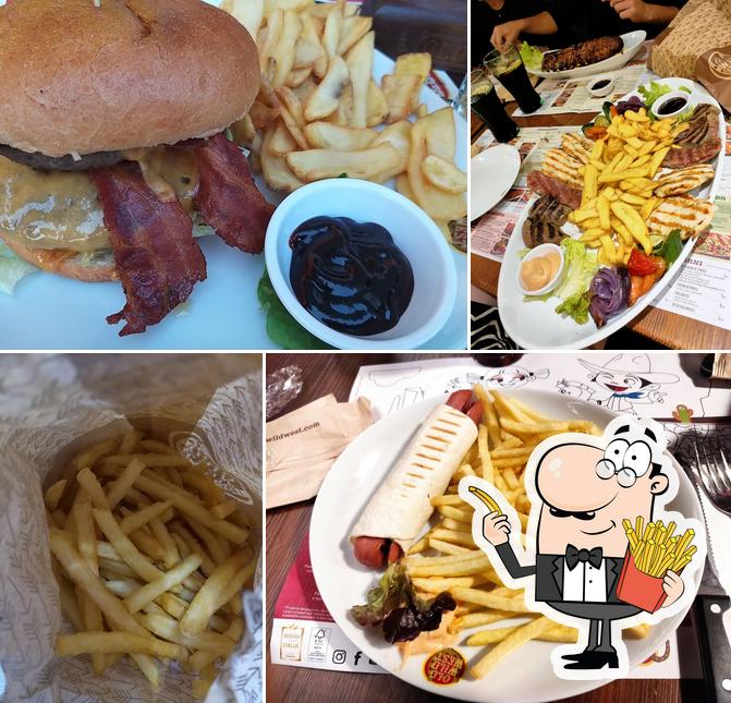 Ordina un piatto di chips a Old Wild West