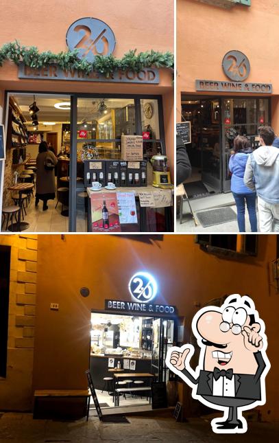 Gli interni di 2.0 Beer Wine & Food