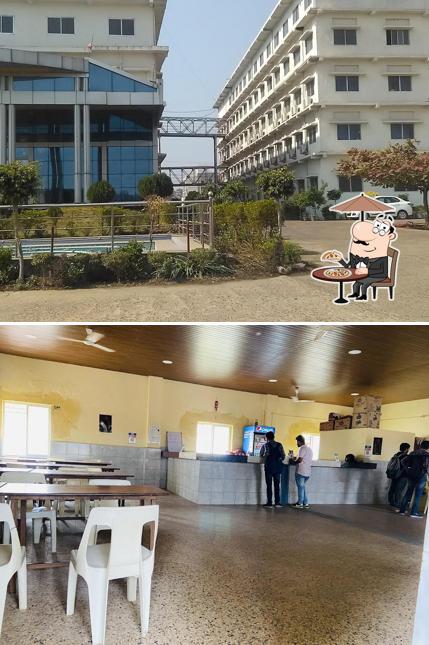 The exterior of AAHUJA CANTEEN