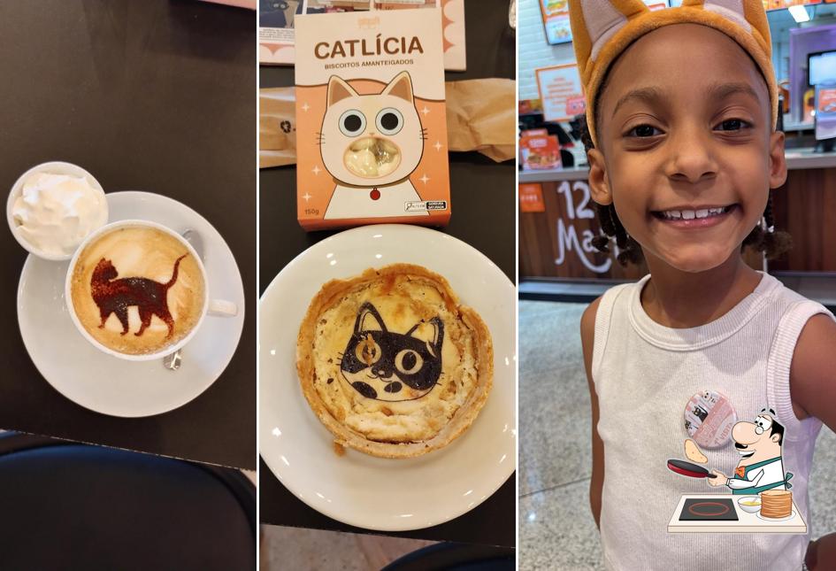 Panquecas em Gato Café