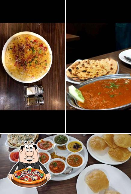 Pick various kinds of pizza