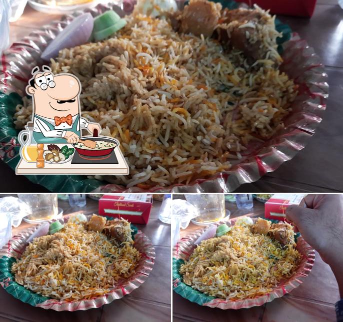 Fried rice at Raj Biriyani