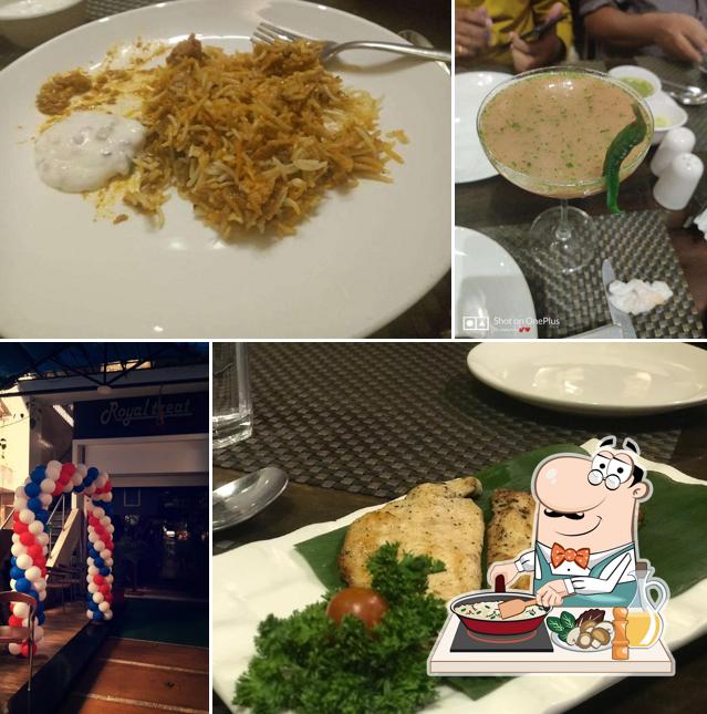 Fried rice at Royal Treat Sip & Dine