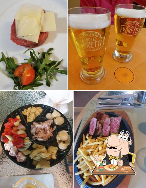 Platti al Trattoria Il Bacco