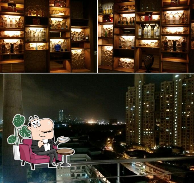 The picture of interior and exterior at Seven Kitchens