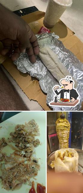 Food at Shawarma Spot