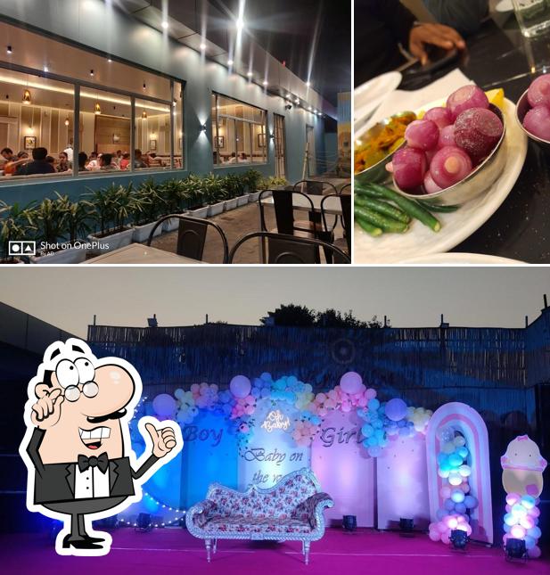 Take a seat at one of the tables at Vimal Vilas