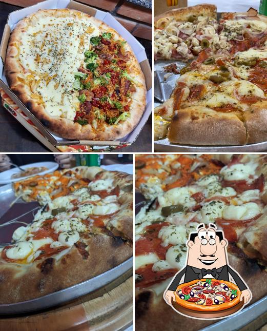 Escolha pizza no Pizzaria do Gaúcho