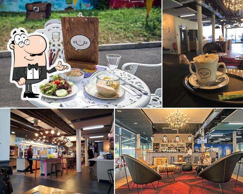 Siediti a un tavolo di Café Dessiné