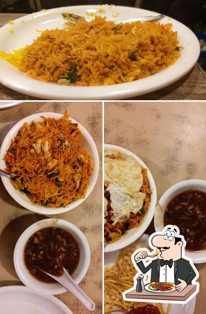 Food at China Hunt Family Restaurant